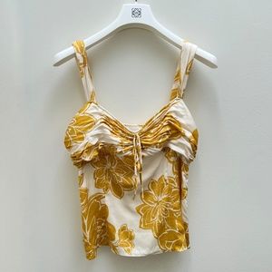 Ann Taylor | Floral Silk Tank